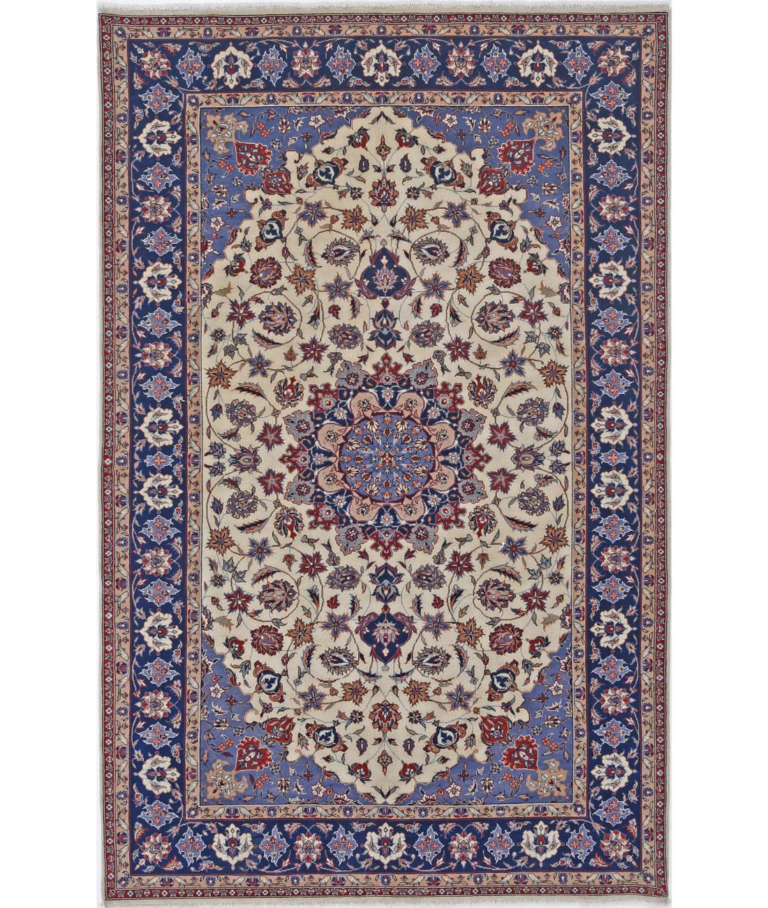 Hand Knotted Heritage Oriental  Wool Rug - 5&#39;0&#39;&#39; x 7&#39;10&#39;&#39;