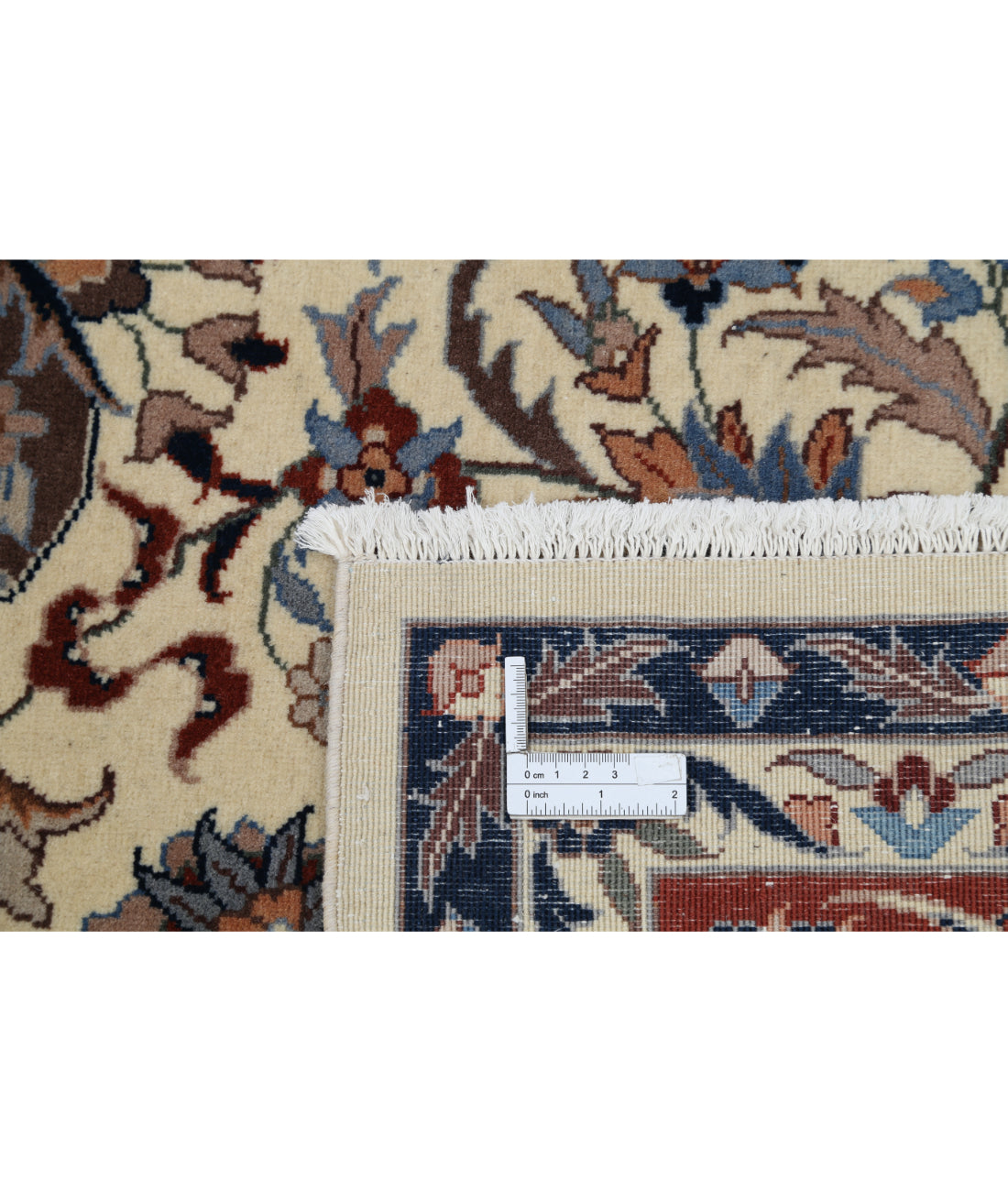 Hand Knotted Heritage Persian Style Wool Rug - 7'11'' x 9'10'' 7' 11" X 9' 10" (241 X 300) / Ivory / Rust