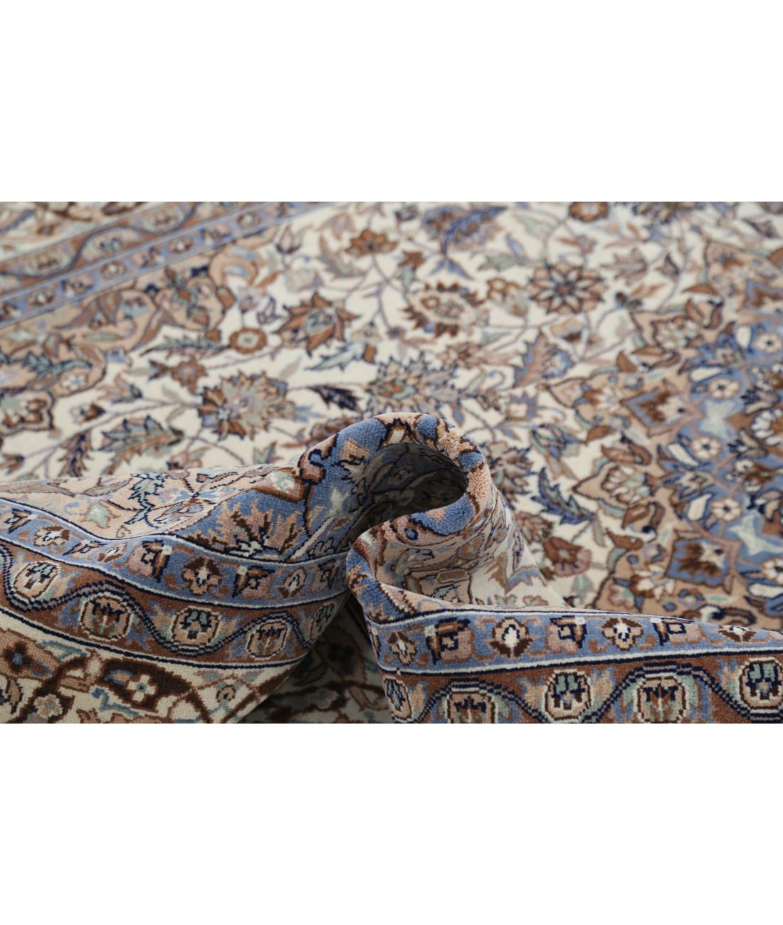 Hand Knotted Heritage Persian Style Wool Rug - 5'11'' x 8'10'' 5' 11" X 8' 10" (180 X 269) / Ivory / Taupe