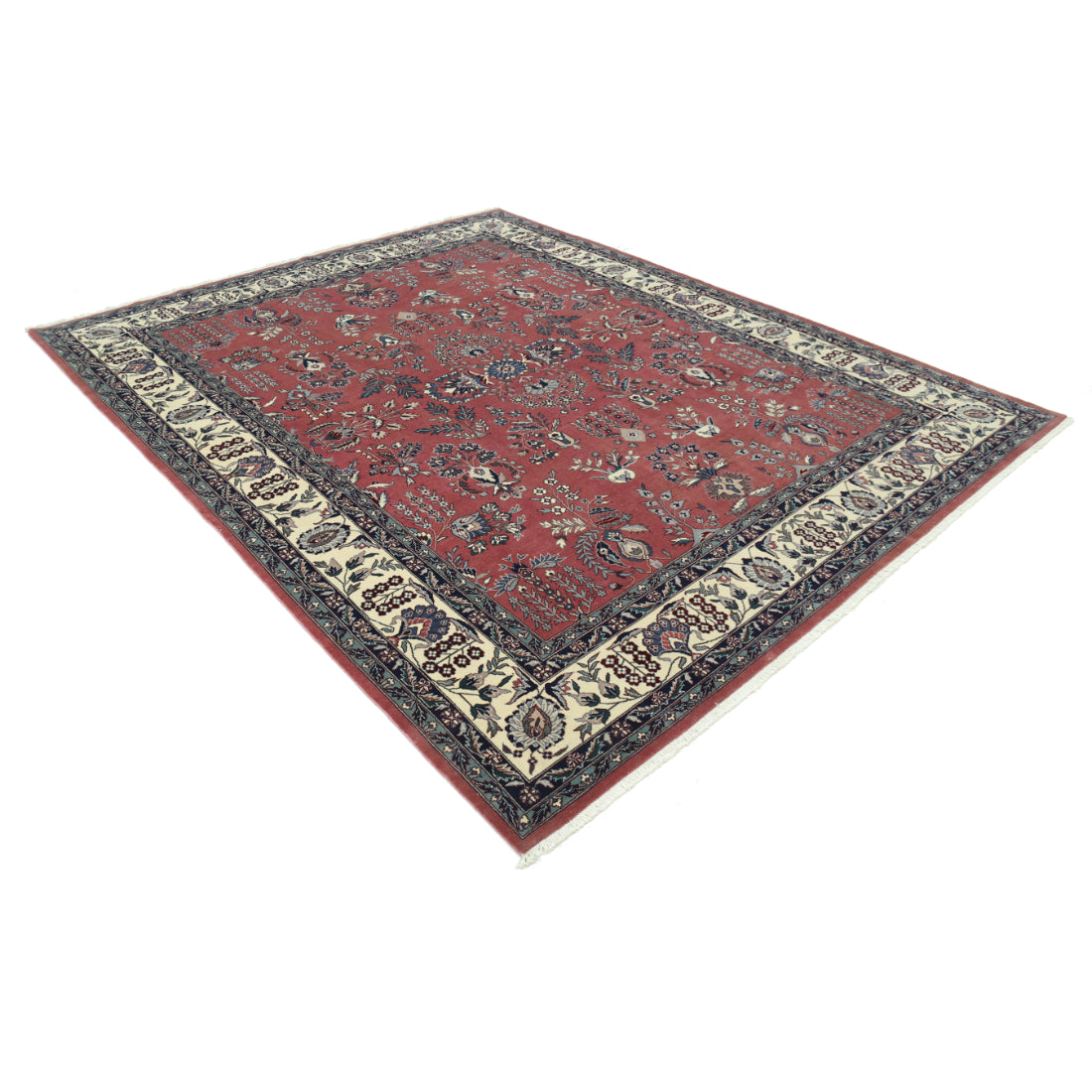 Hand Knotted Heritage Oriental  Wool Rug - 8'0'' x 9'11''