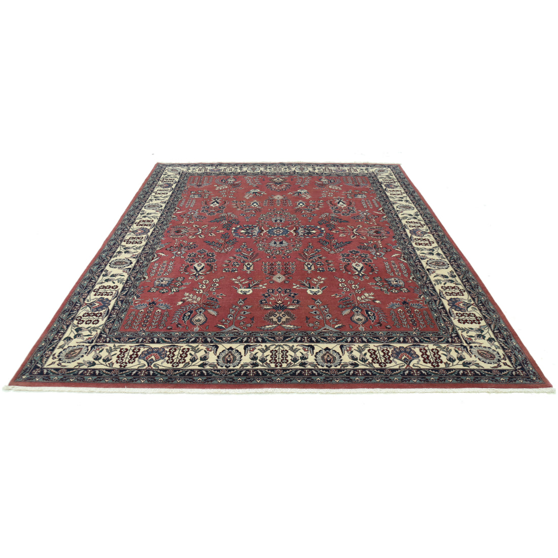 Hand Knotted Heritage Oriental  Wool Rug - 8'0'' x 9'11''