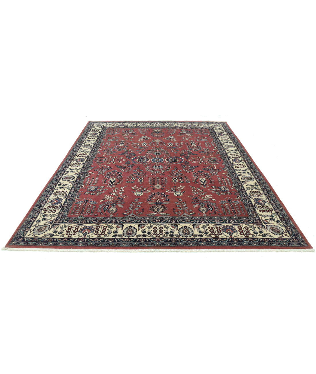Hand Knotted Heritage Oriental  Wool Rug - 8'0'' x 9'11''