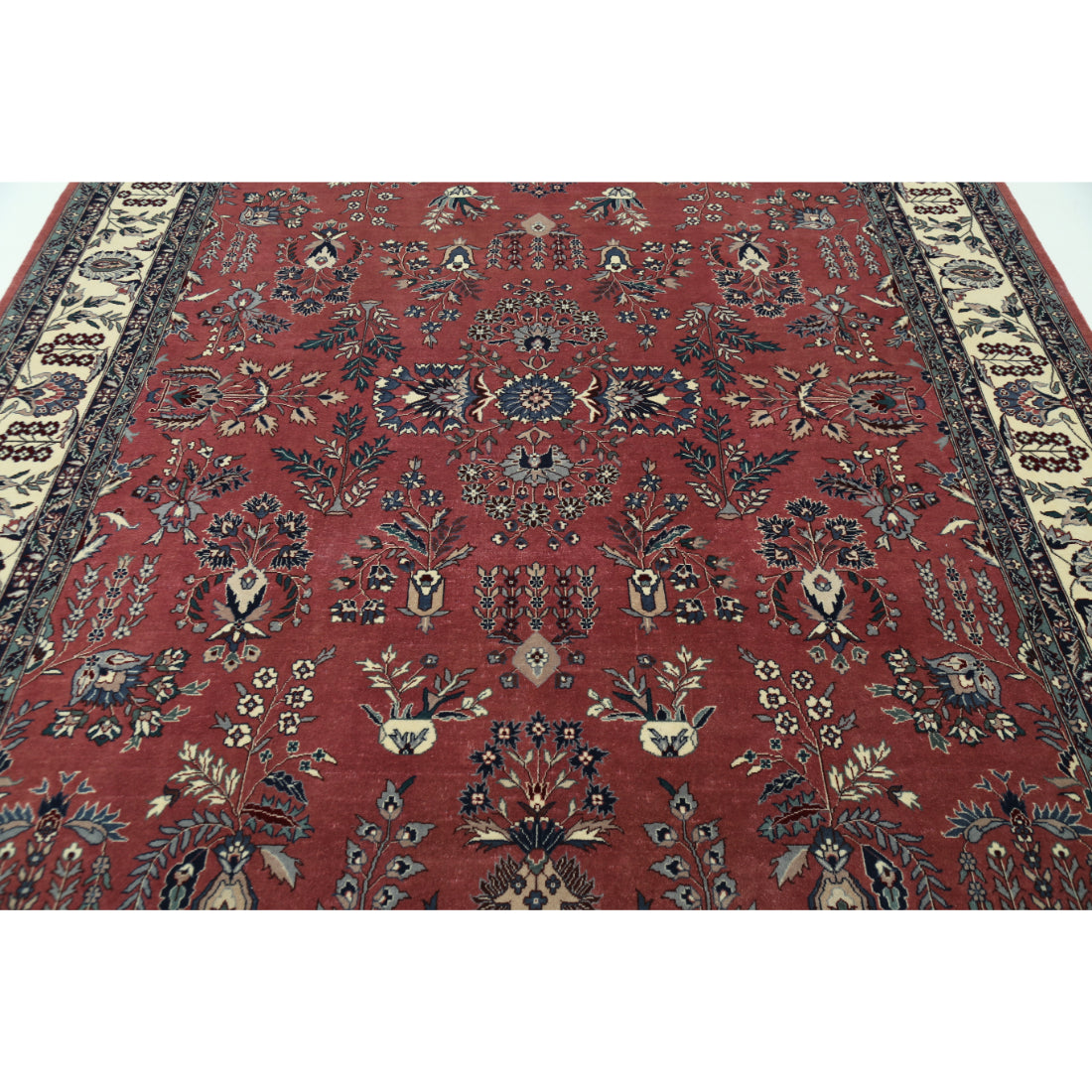 Hand Knotted Heritage Oriental  Wool Rug - 8'0'' x 9'11''