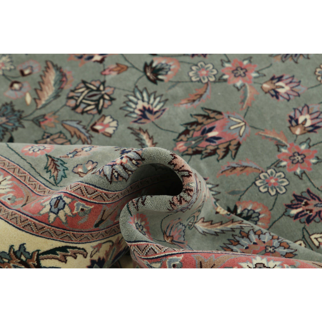 Hand Knotted Heritage Oriental  Wool Rug - 7'10'' x 10'0''