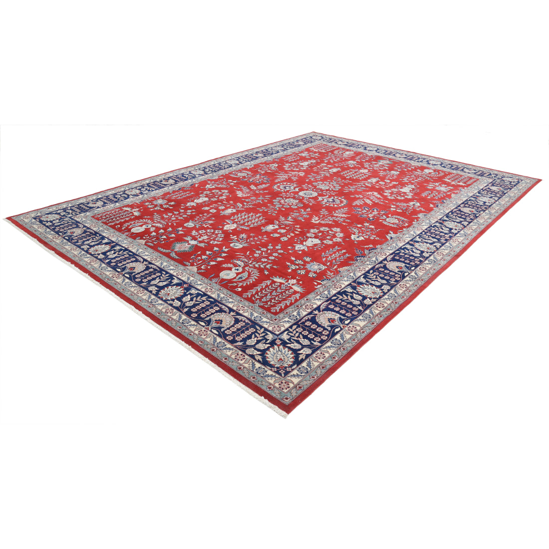 Hand Knotted Heritage Oriental  Wool Rug - 10'1'' x 13'11''