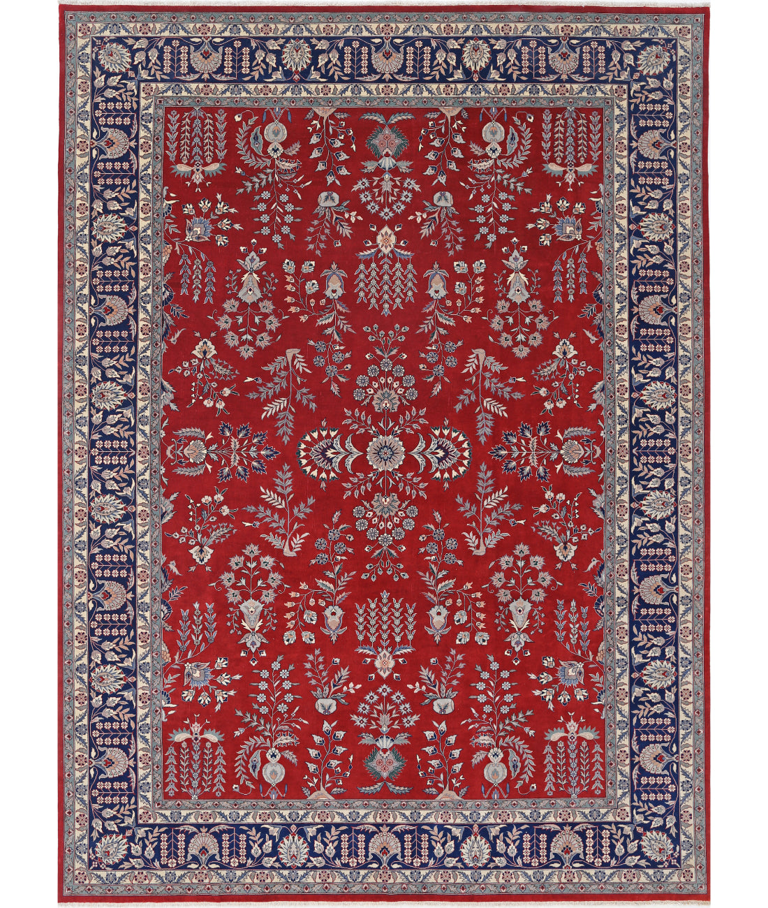 Hand Knotted Heritage Oriental  Wool Rug - 10'1'' x 13'11''