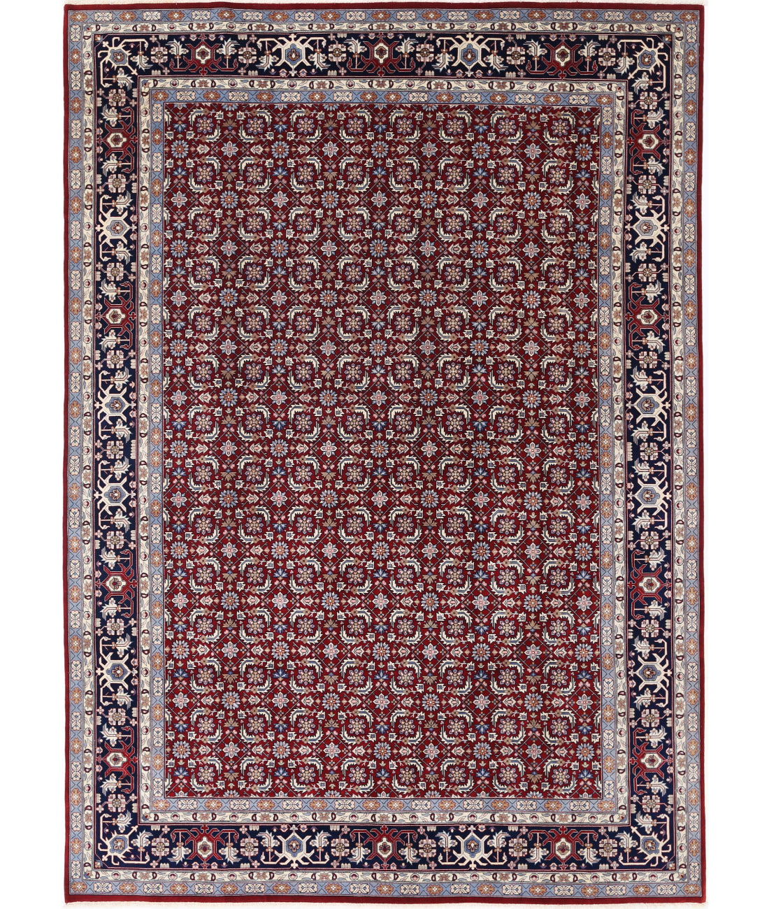 Hand Knotted Heritage Oriental  Wool Rug - 8'1'' x 11'6''