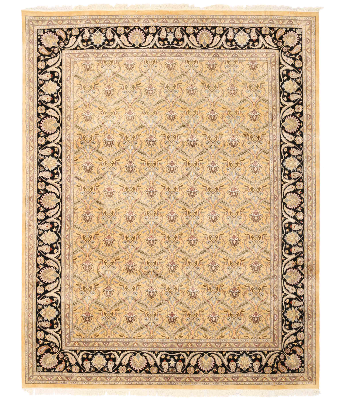 Hand Knotted Heritage Wool Rug  - 8&#39; 1&quot; X 10&#39; 4&quot;