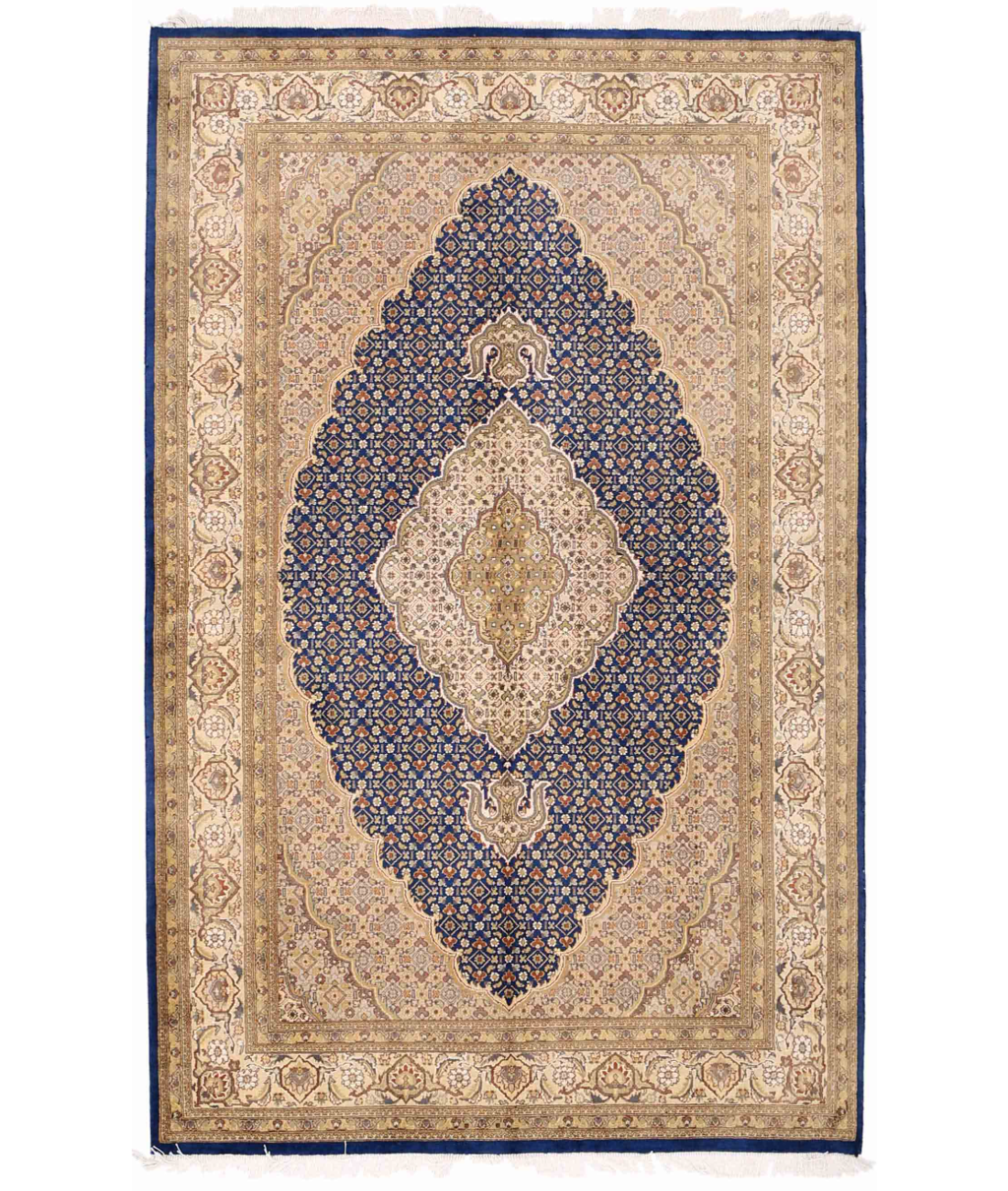 Hand Knotted Heritage Wool Rug  - 4&#39; 8&quot; X 7&#39; 6&quot;