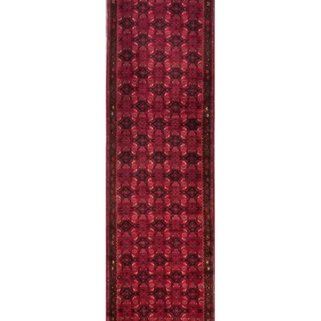Hand Knotted Hoseinabad Wool Rug  - 2' 10" X 10' 2"