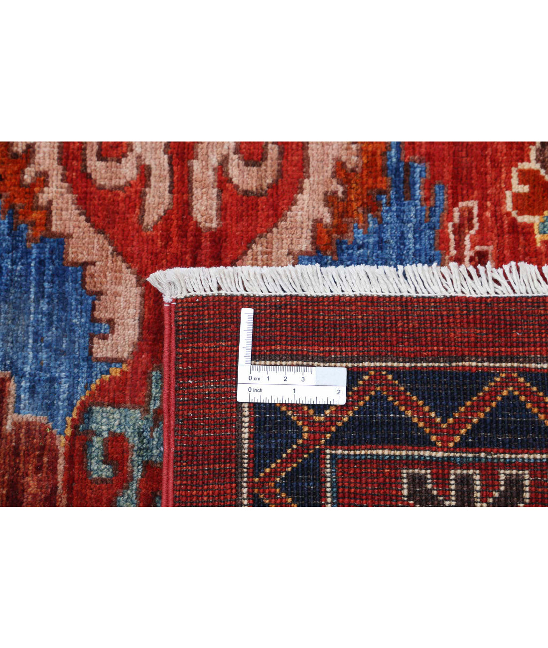 Hand Knotted Nomadic Caucasian Humna Wool Rug - 10'2'' x 13'7''