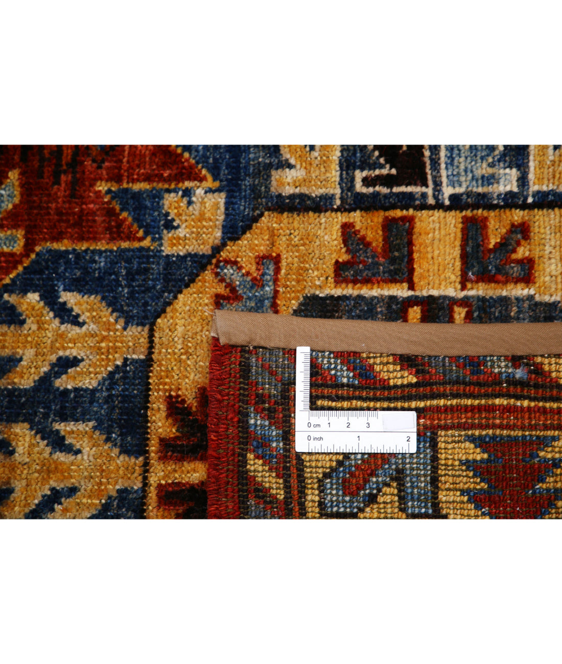 Hand Knotted Nomadic Caucasian Humna Wool Rug - 2'11'' x 9'10''