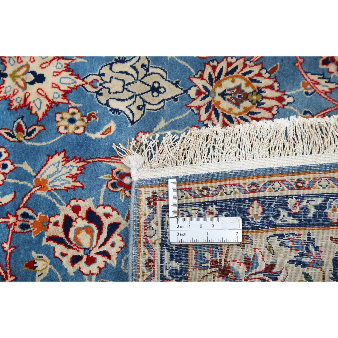 Alfombra persa de lana y seda de Isfahan, obra maestra anudada a mano, 3'6'' x 5'4''