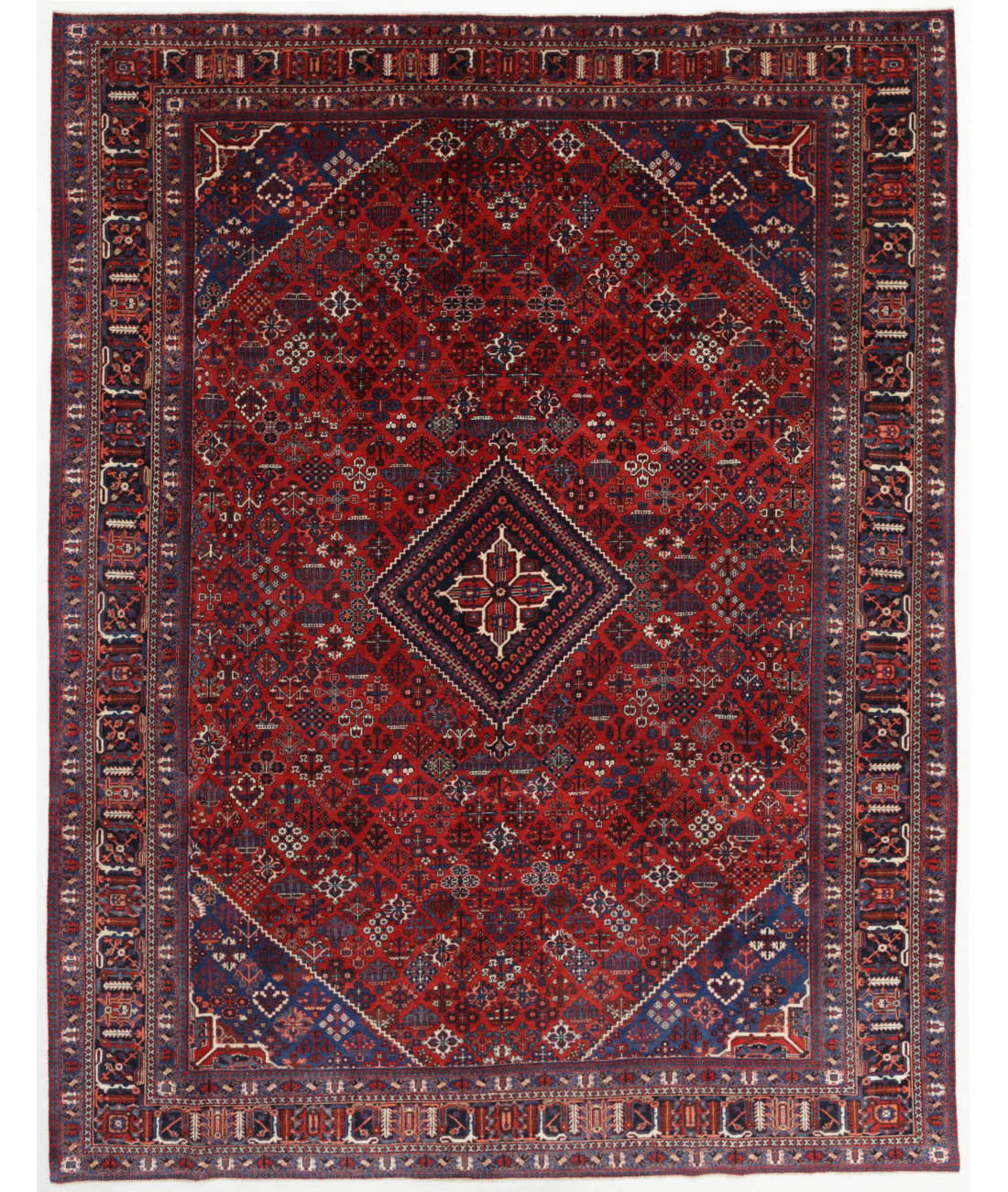Hand Knotted Josheghan Wool Rug  - 10&#39; 8&quot; X 13&#39; 6&quot;