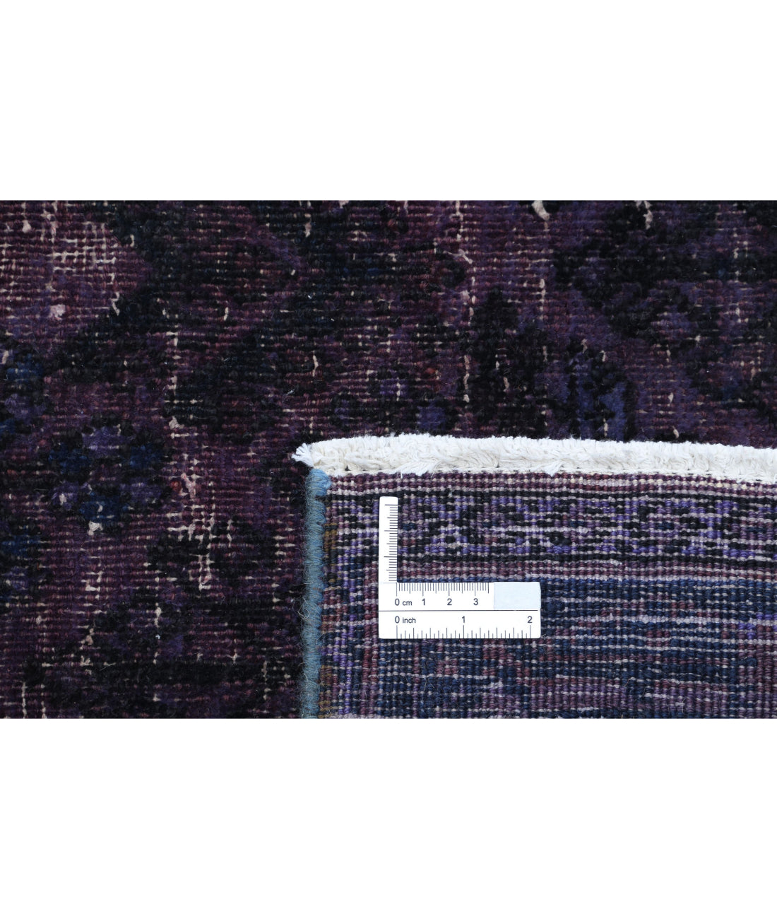 Hand Knotted Transitional Overdye Josheghan Wool Rug - 6'9'' x 10'2''