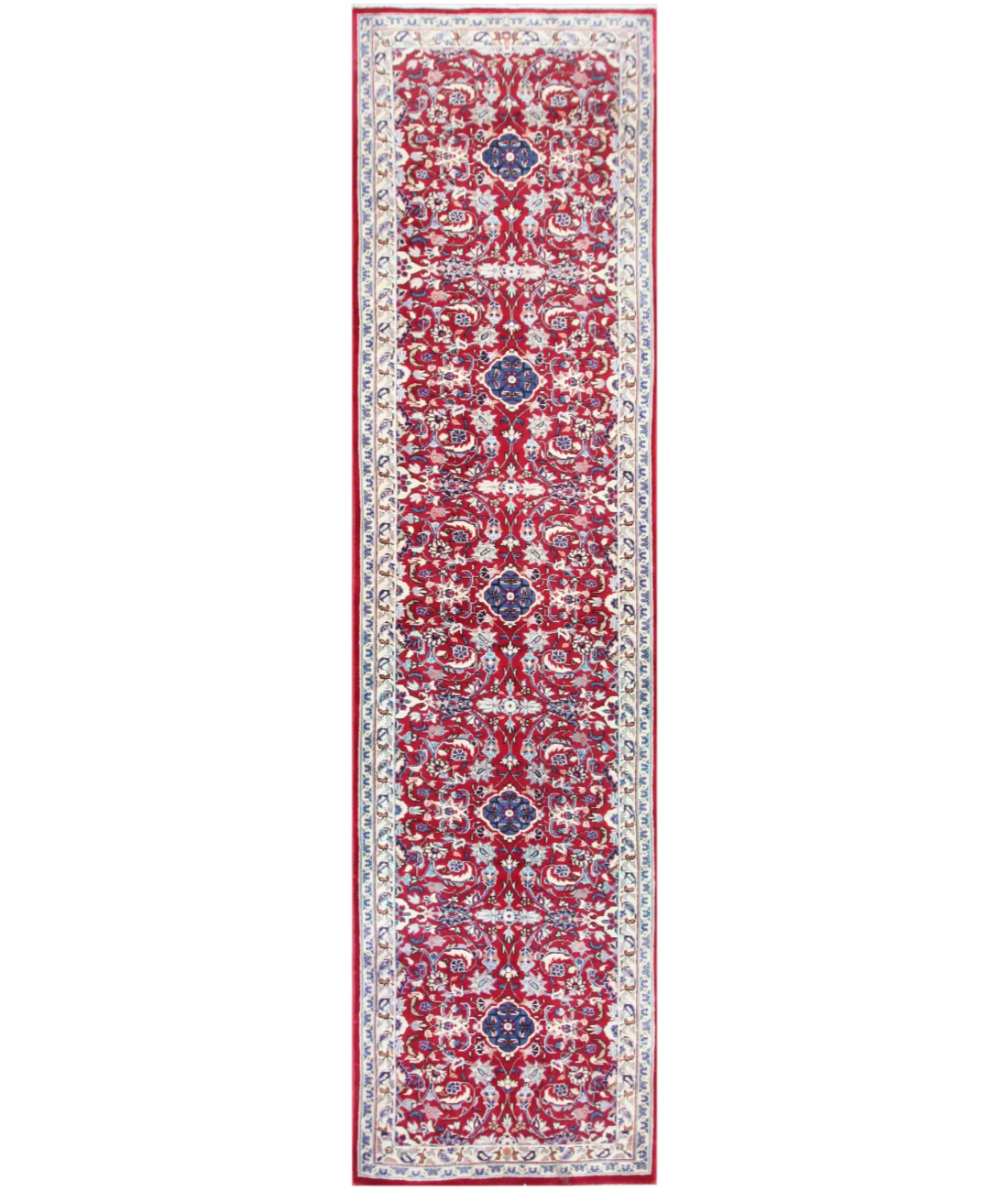 Hand Knotted Kashan Wool Rug  - 2&#39; 11&quot; X 10&#39; 11&quot;