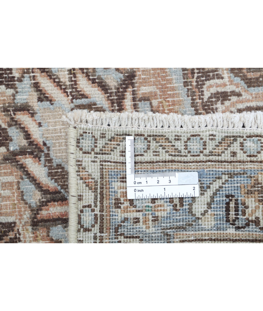 Hand Knotted Vintage Wool Rug - 9'6'' x 12'7''