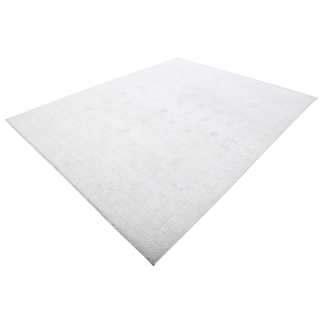 Alfombra de lana Khotan anudada a mano - 7'11'' x 9'10''