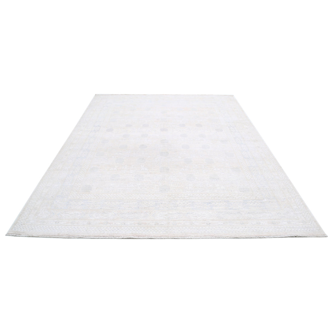 Alfombra de lana Khotan anudada a mano - 7'11'' x 9'10''