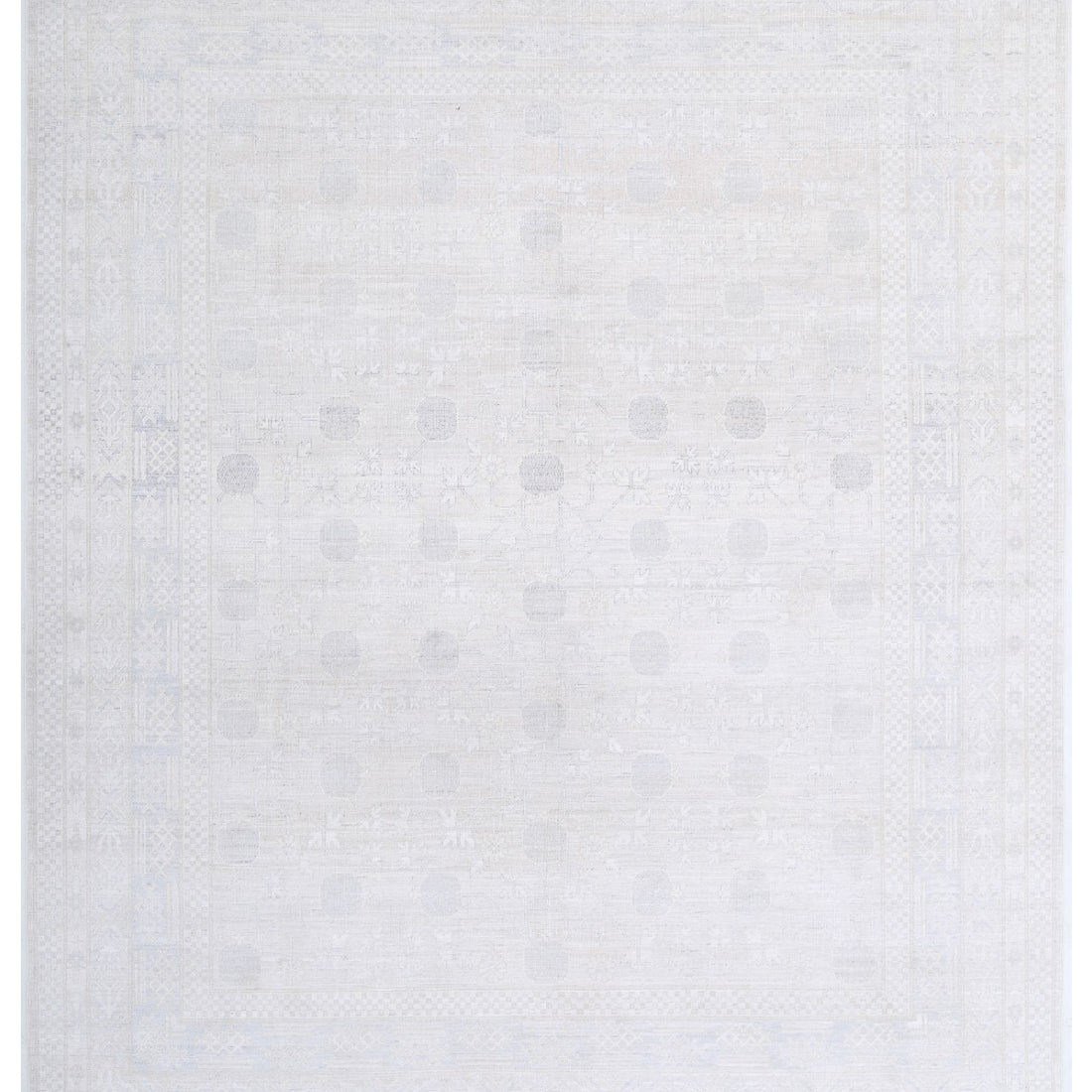Alfombra de lana Khotan anudada a mano - 7'11'' x 9'10''