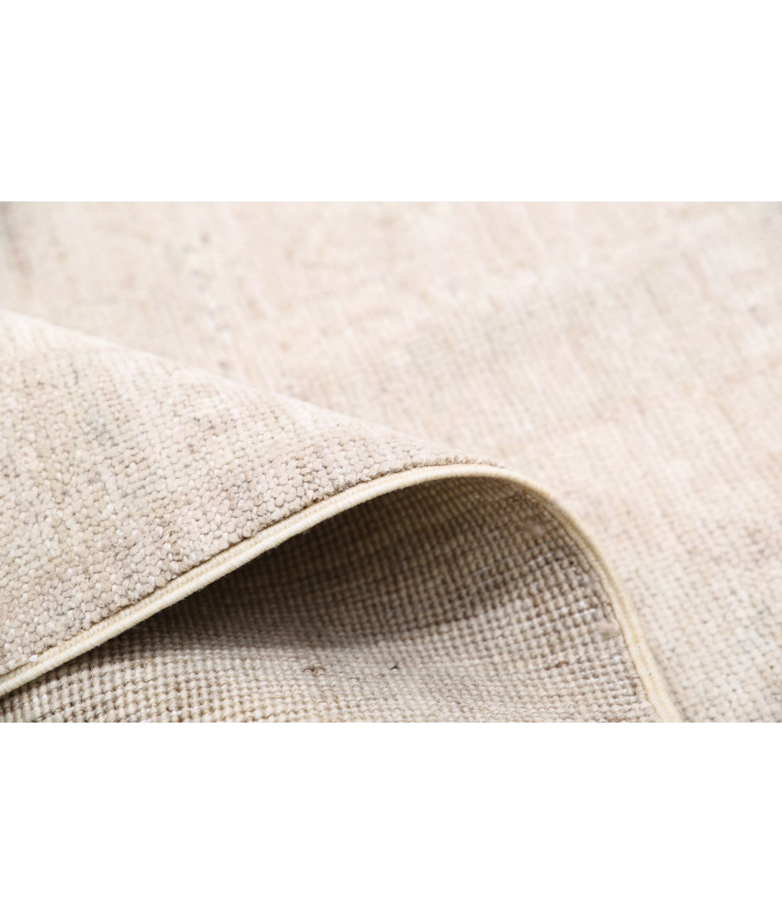 Hand Knotted Khotan Wool Rug - 8'4'' x 11'4'' 8'4'' x 11'4'' (250 X 340) / Taupe / Ivory