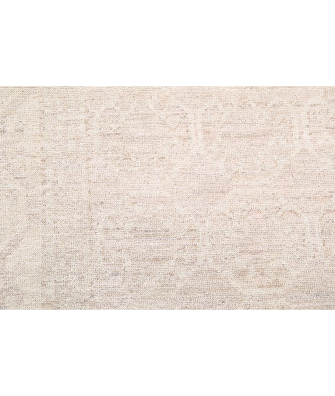 Hand Knotted Khotan Wool Rug - 8'4'' x 11'4'' 8'4'' x 11'4'' (250 X 340) / Taupe / Ivory