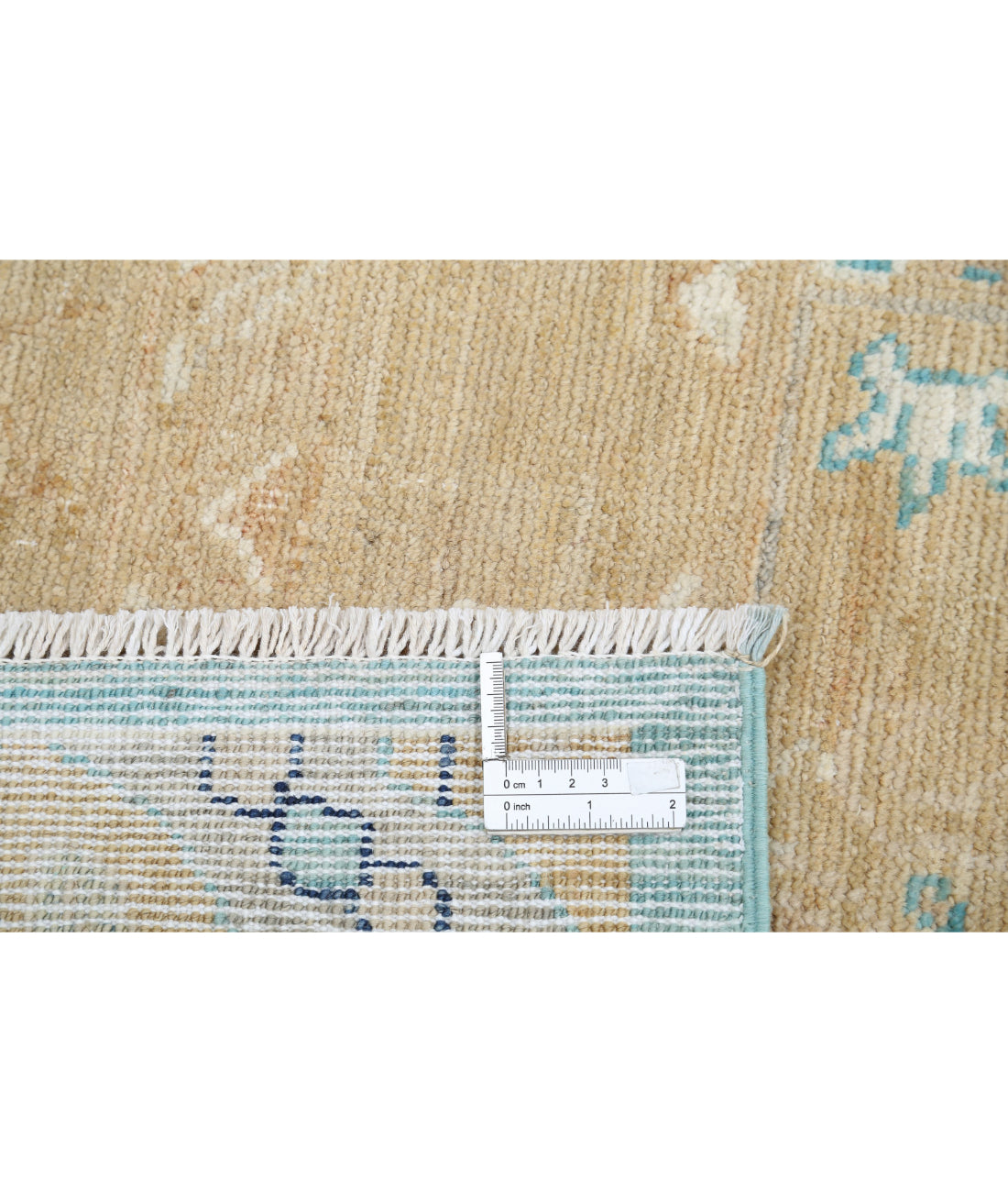 Hand Knotted Khotan Wool Rug - 8'10'' x 12'6''