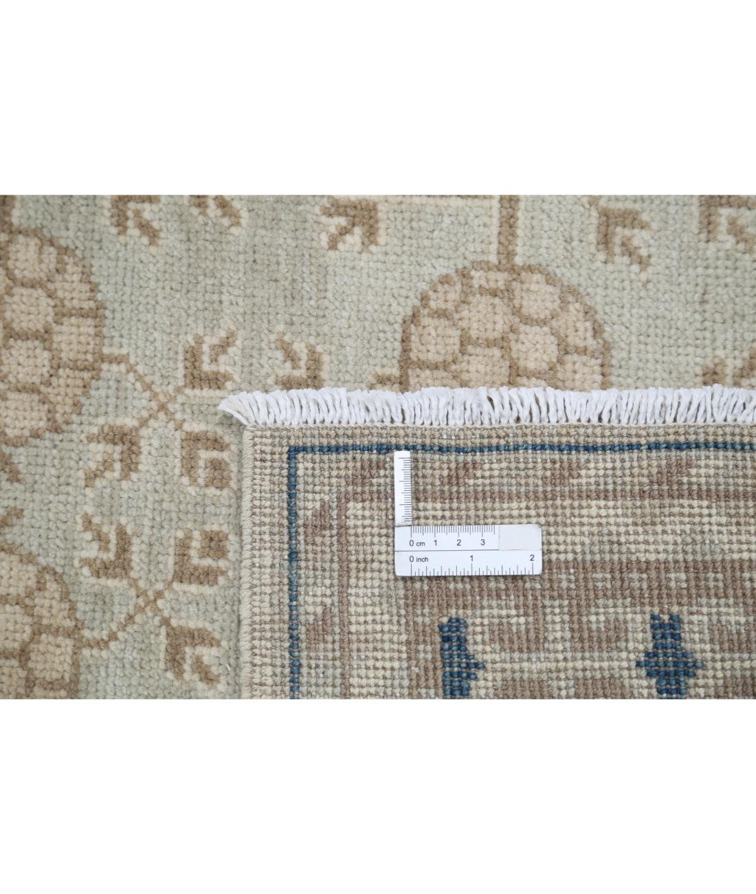 Hand Knotted Khotan Wool Rug - 9'5'' x 11'11''