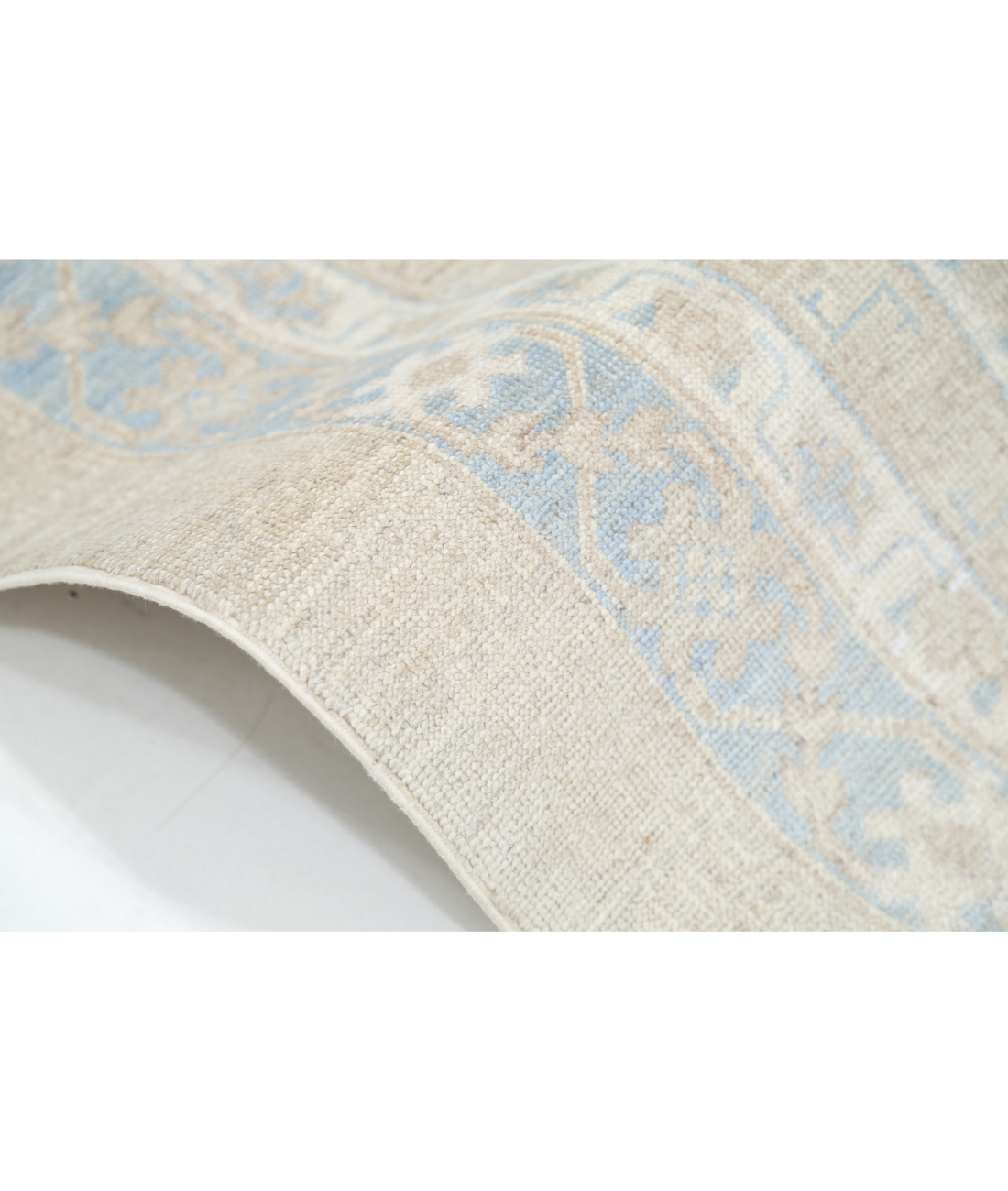 Hand Knotted Khotan Wool Rug 7' 10" X 10' 3"