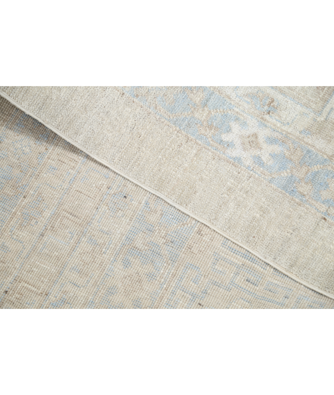 Hand Knotted Khotan Wool Rug 7' 10" X 10' 3"