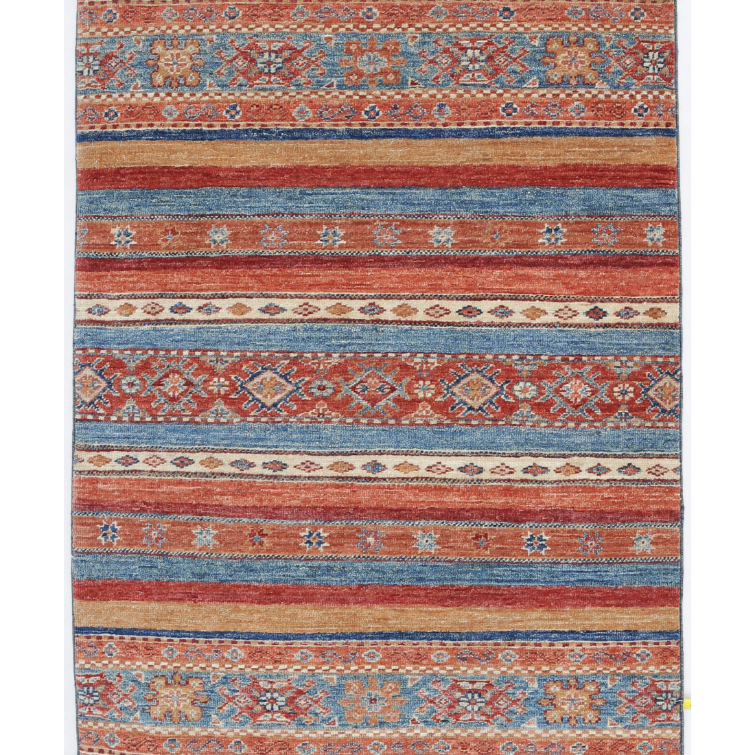 Hand Knotted Khurjeen Wool Rug  - 2' 7" X 3' 10"
