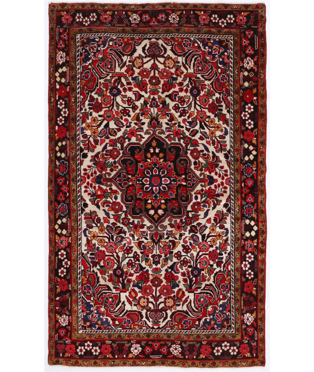 Hand Knotted Lilian Wool Rug  - 4' 10" X 8' 2"