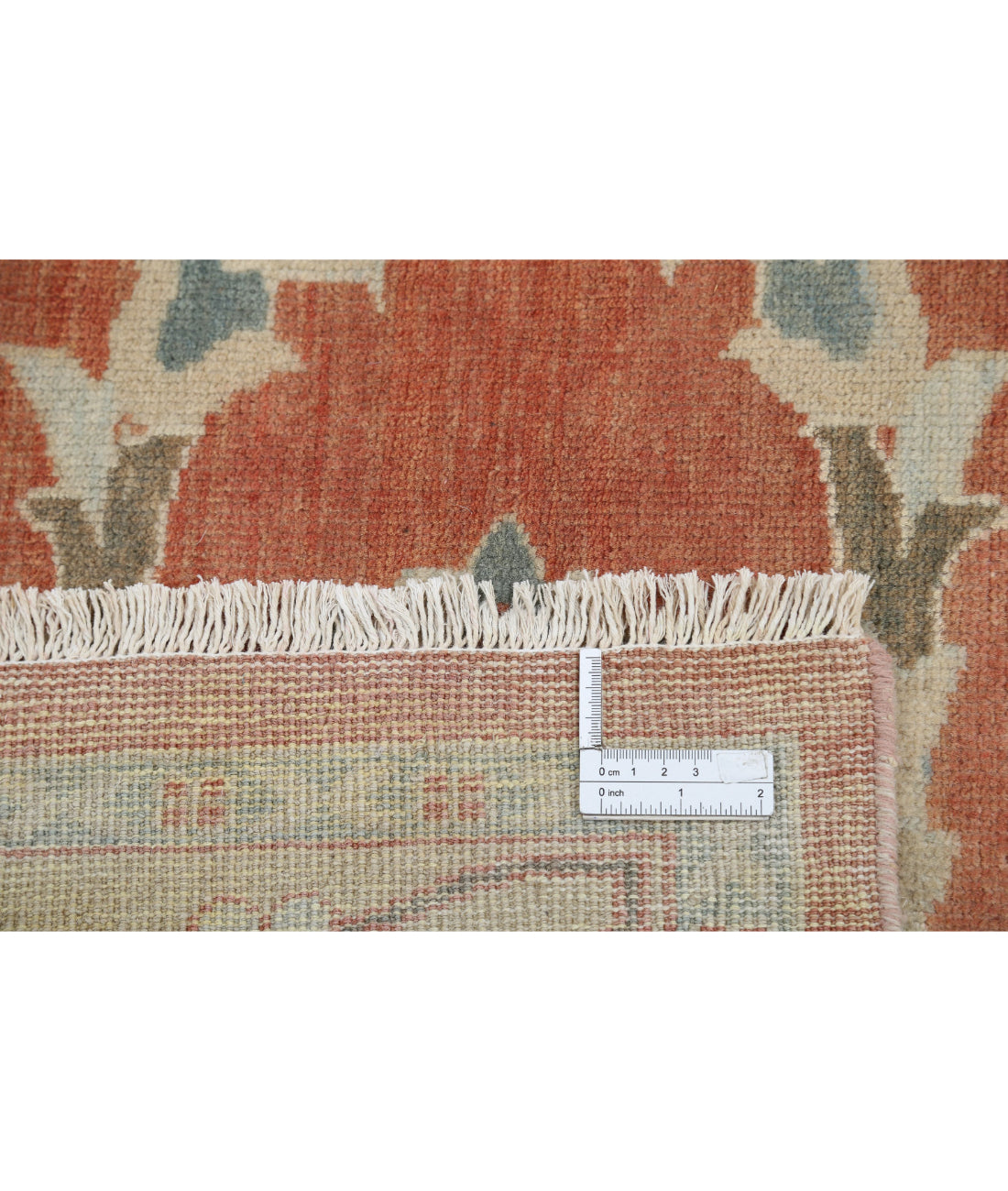 Hand Knotted Antique Persian Mahal Wool Rug - 8'0'' x 9'9'' 8'0'' x 9'9'' (240 X 293) / Peach / Beige