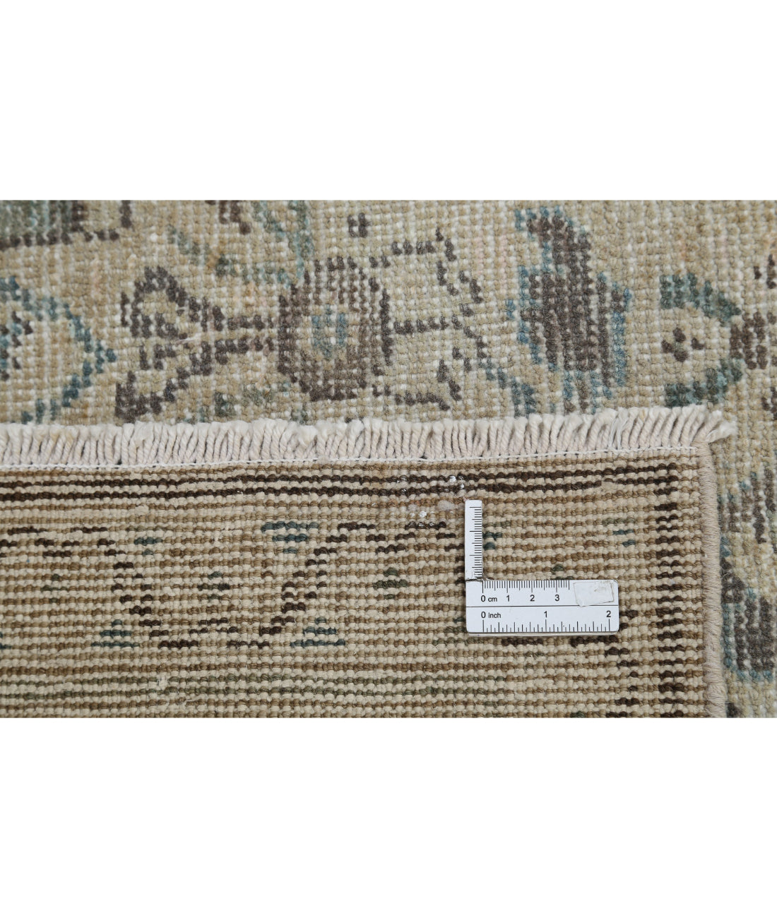 Hand Knotted Antique Oriental Mahal Wool Rug - 8'8'' x 12'9''