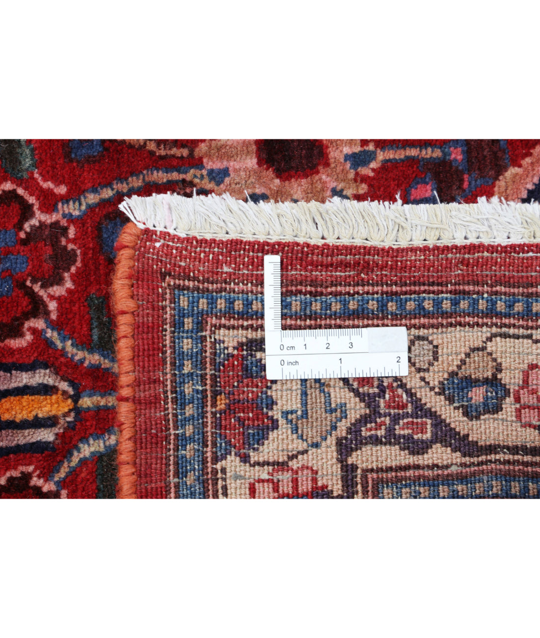 Hand Knotted Oriental Mahal Wool Rug - 6'9'' x 9'6''