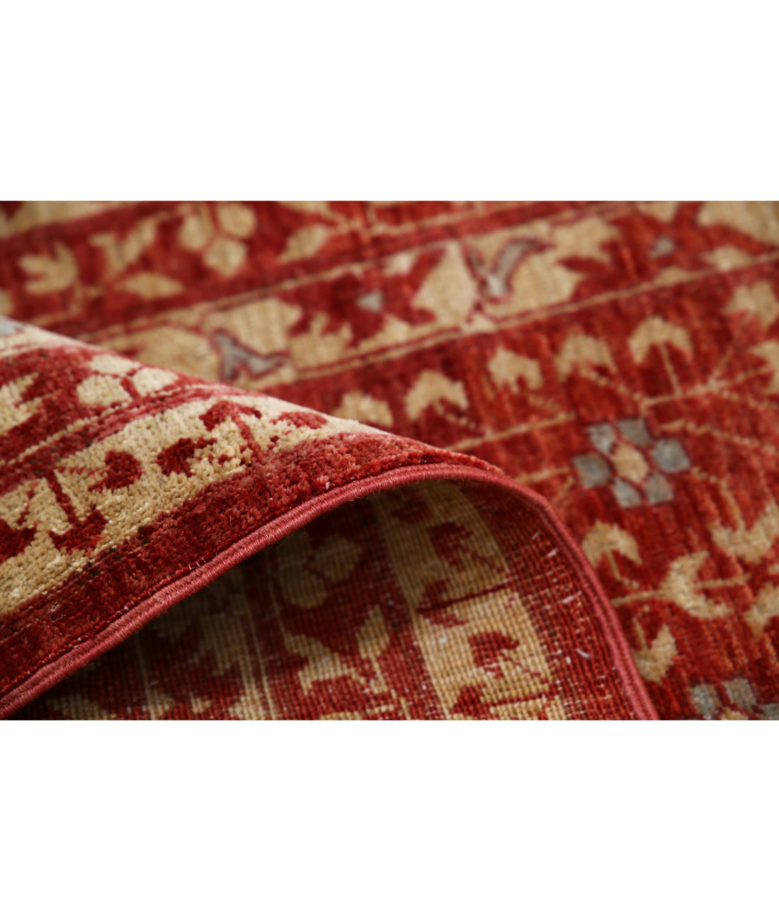 Hand Knotted Fine Mamluk Wool Rug - 8'6'' x 11'9''