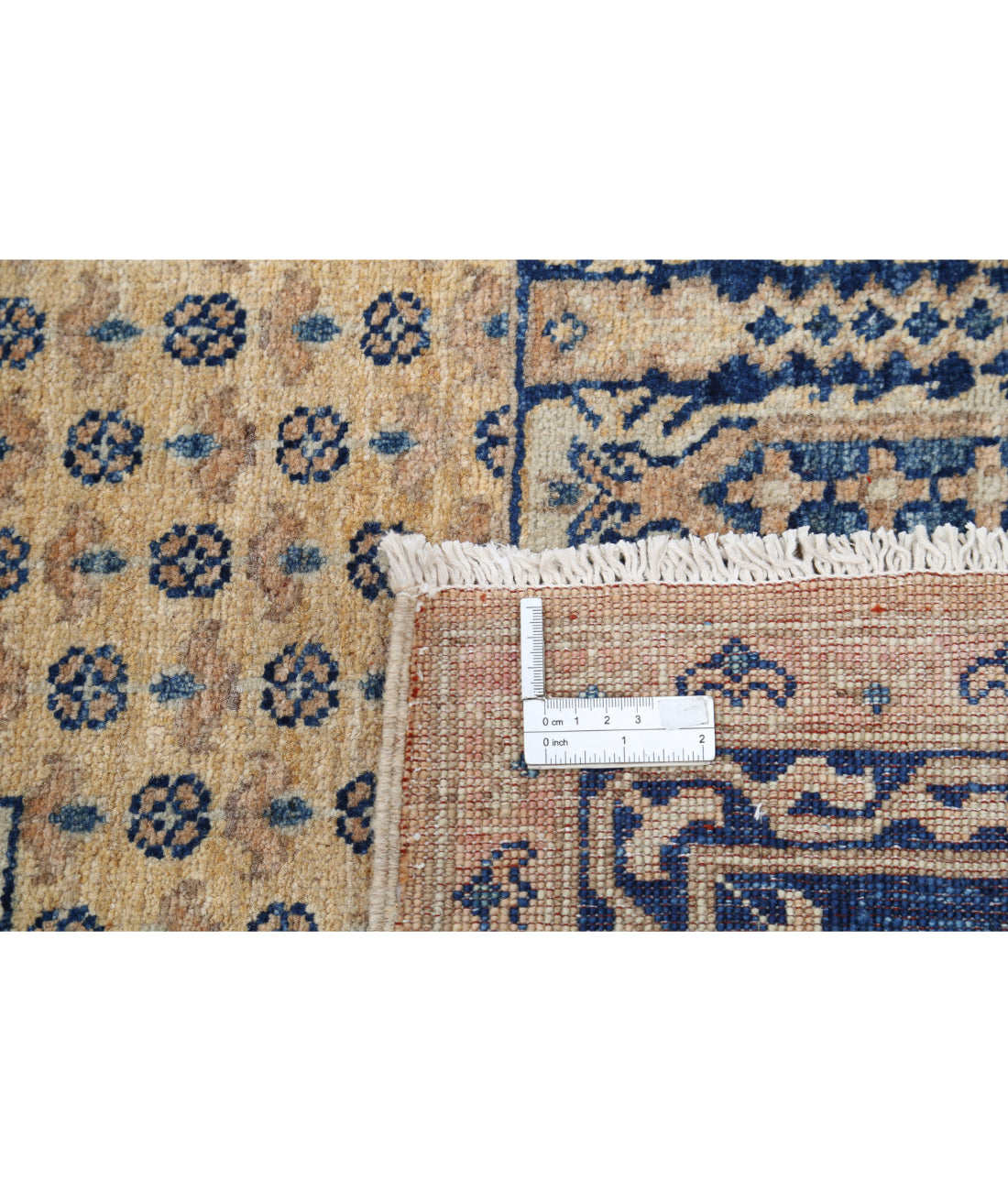 Hand Knotted Mamluk Wool Rug - 6'5'' x 9'4''