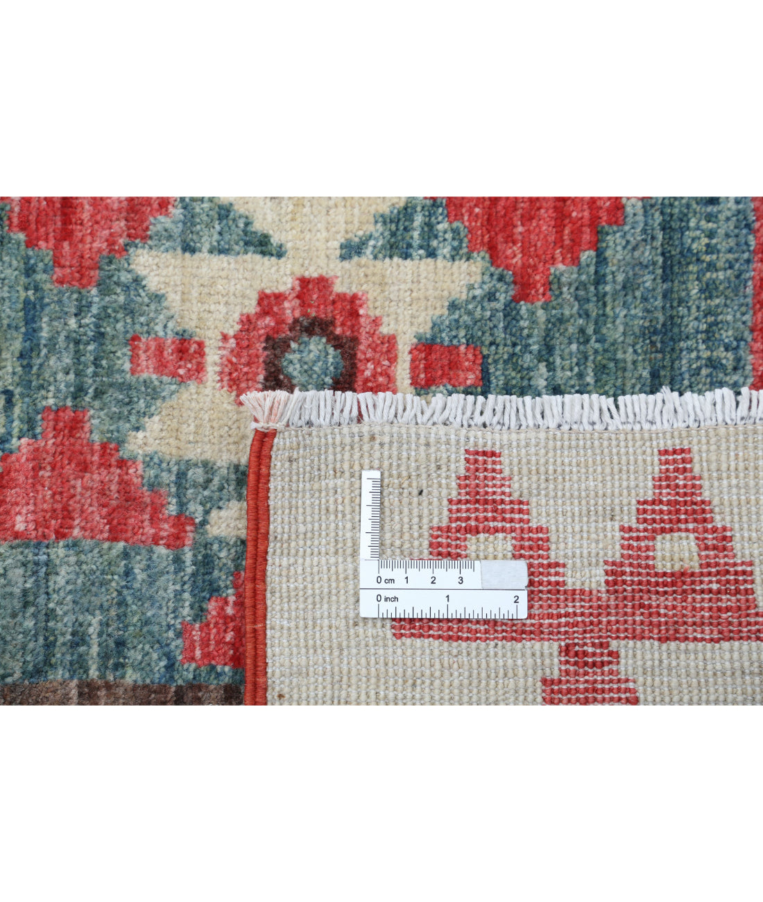 Hand Knotted Modcar Wool Rug - 4'10'' x 6'5''