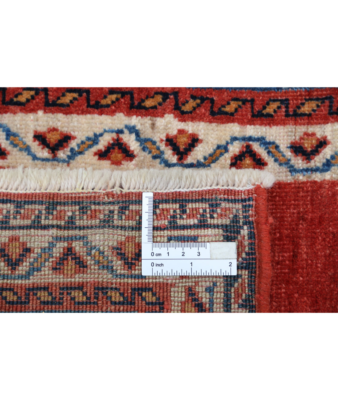 Hand Knotted Oriental Gabbeh Wool Rug - 2'4'' x 3'6''