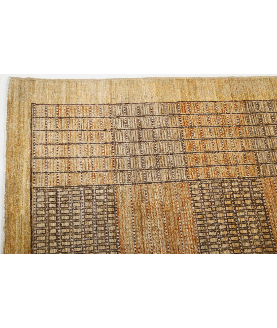 Hand Knotted Modcar Wool Rug - 8'11'' x 10'10'' 8'11'' x 10'10'' (268 X 325) / Multi / Multi