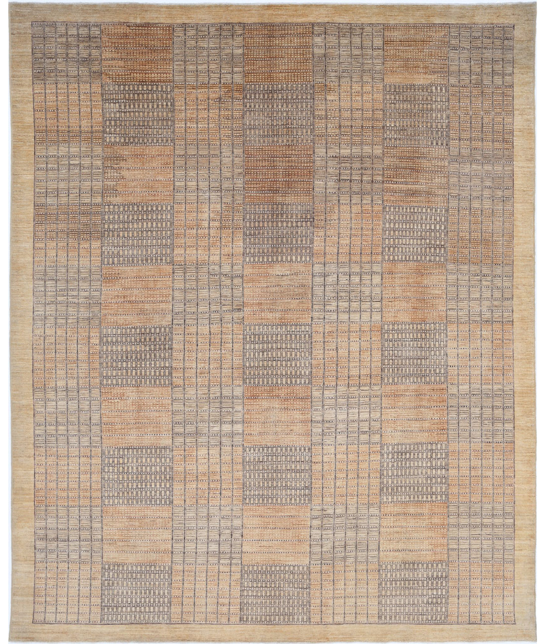 Hand Knotted Modcar Wool Rug - 8&#39;11&#39;&#39; x 10&#39;10&#39;&#39; 8&#39;11&#39;&#39; x 10&#39;10&#39;&#39; (268 X 325) / Multi / Multi