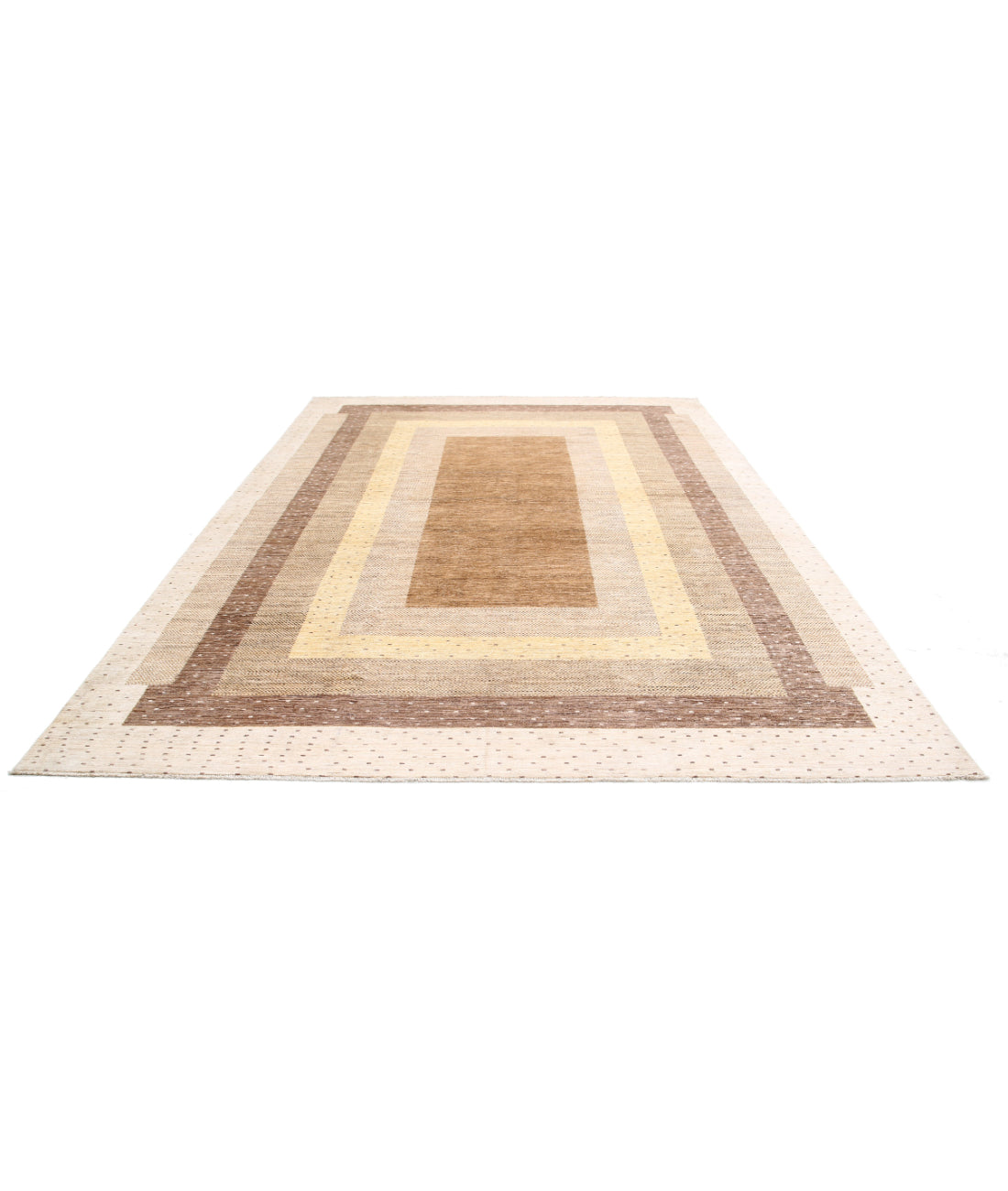 Hand Knotted Gabbeh Wool Rug - 8'8'' x 11'10'' 8'8'' x 11'10'' (260 X 355) / Multi / Multi