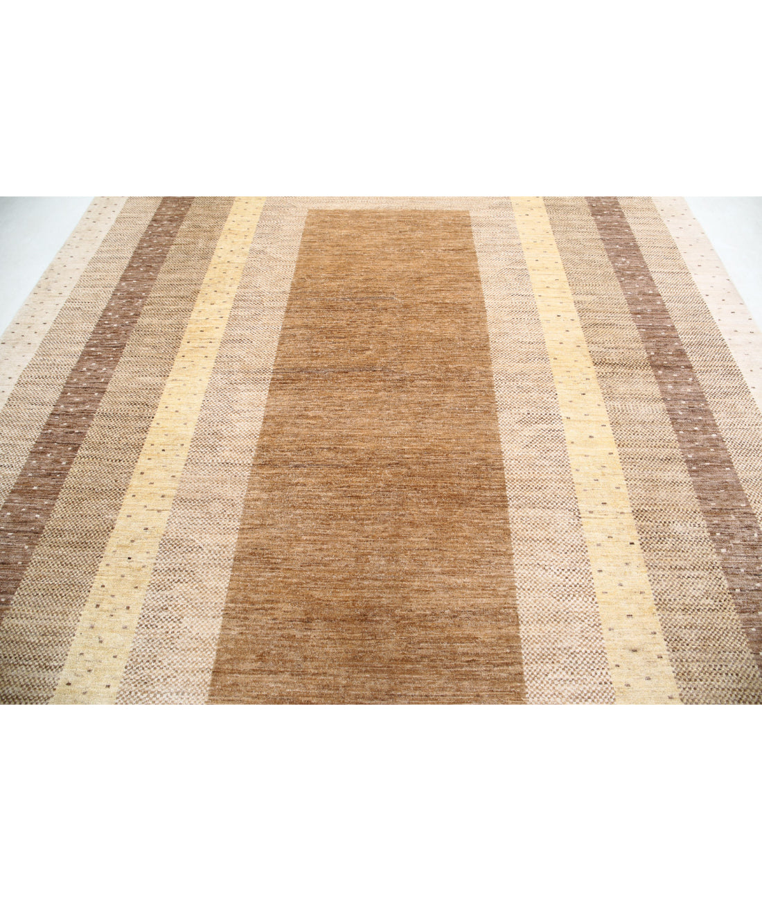 Hand Knotted Gabbeh Wool Rug - 8'8'' x 11'10'' 8'8'' x 11'10'' (260 X 355) / Multi / Multi