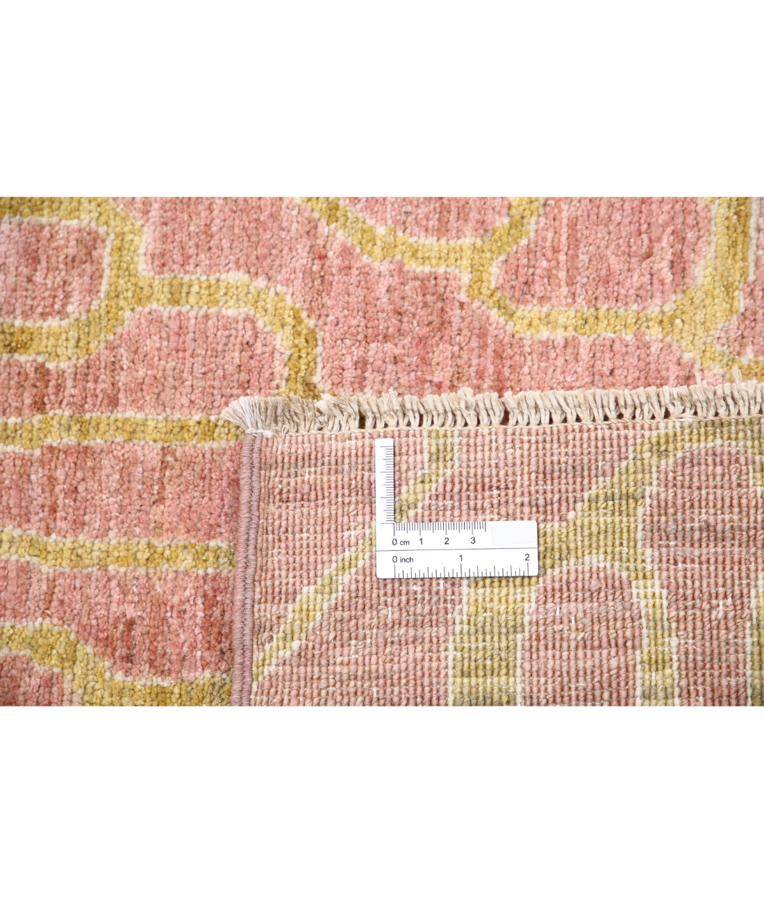 Hand Knotted Modcar Wool Rug - 9'2'' x 11'9'' 9'2'' x 11'9'' (275 X 353) / Purple / Purple