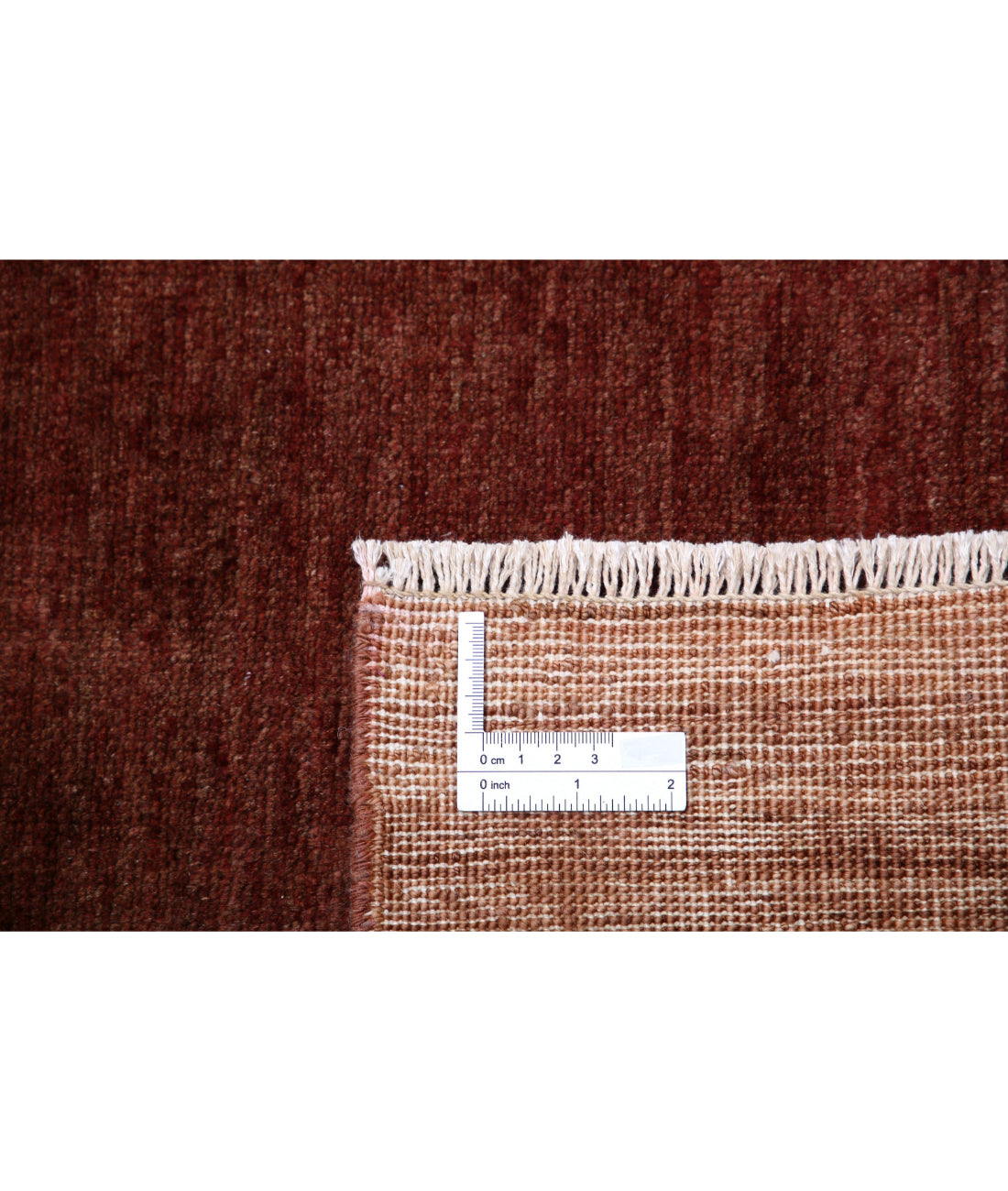 Hand Knotted Modcar Wool Rug - 8'9'' x 11'4'' 8'9'' x 11'4'' (263 X 340) / Brown / Brown