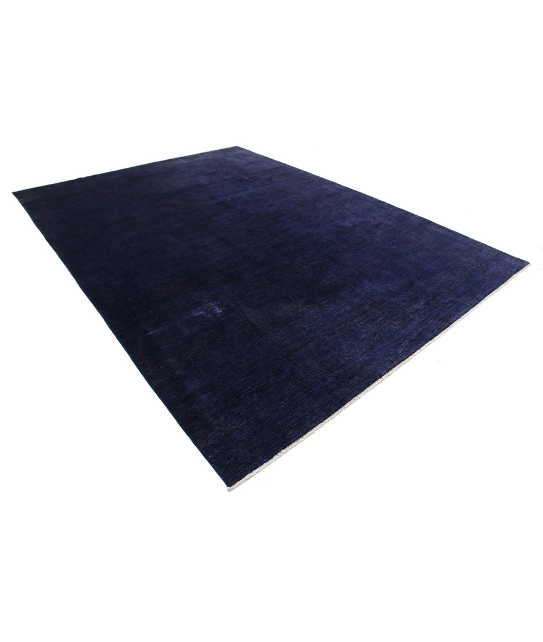 Hand Knotted Modcar Wool Rug - 8'2'' x 11'11'' 8'2'' x 11'11'' (245 X 358) / Purple / Purple