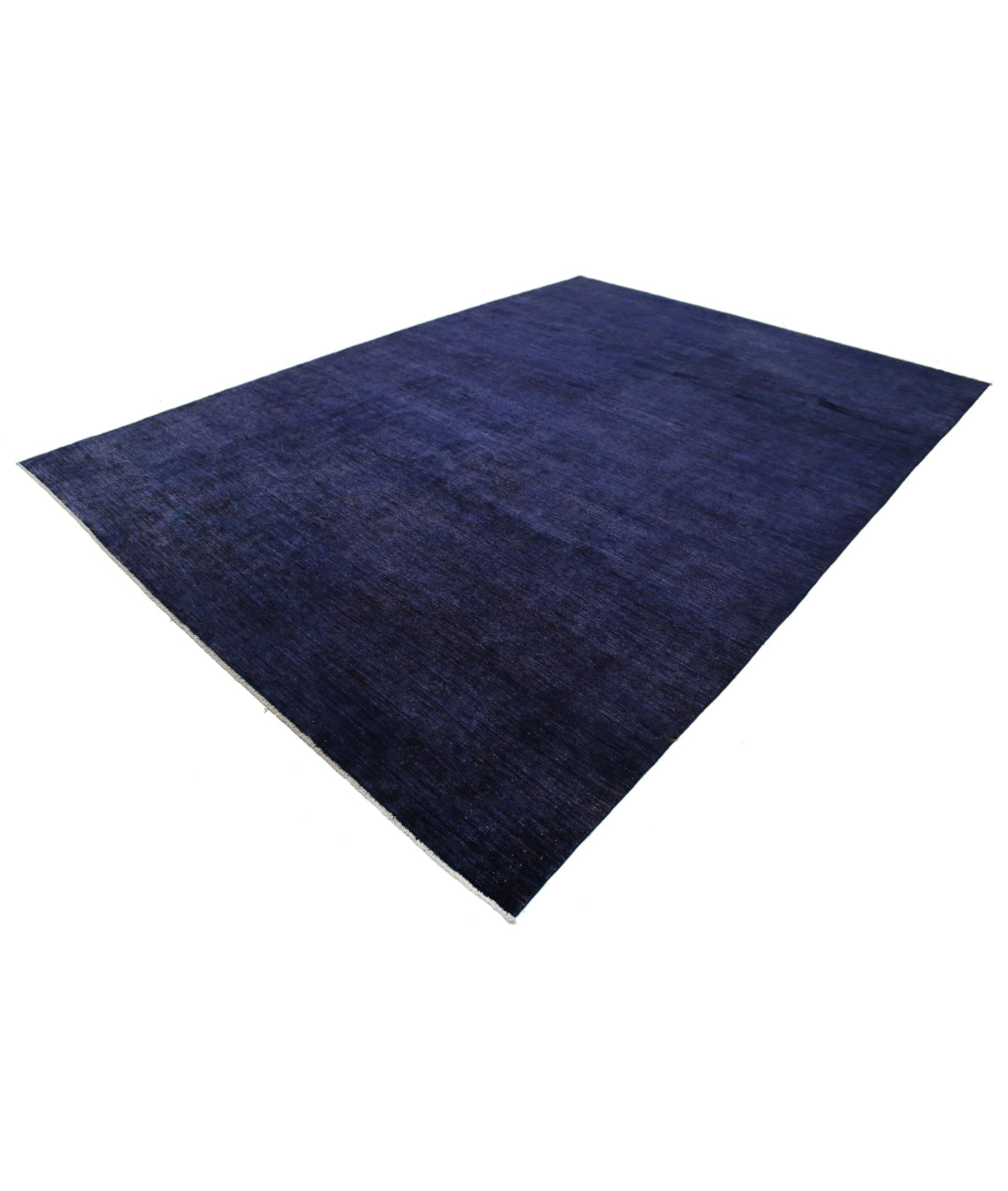 Hand Knotted Modcar Wool Rug - 8'2'' x 11'11'' 8'2'' x 11'11'' (245 X 358) / Purple / Purple