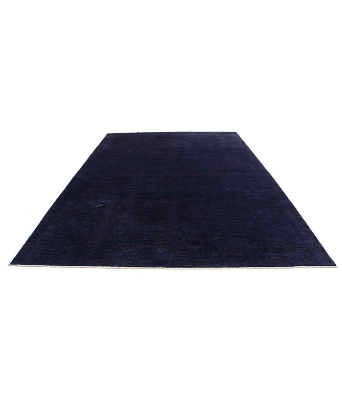 Hand Knotted Modcar Wool Rug - 8'2'' x 11'11'' 8'2'' x 11'11'' (245 X 358) / Purple / Purple