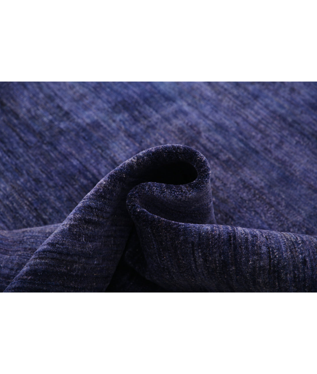 Hand Knotted Modcar Wool Rug - 8'2'' x 11'11'' 8'2'' x 11'11'' (245 X 358) / Purple / Purple