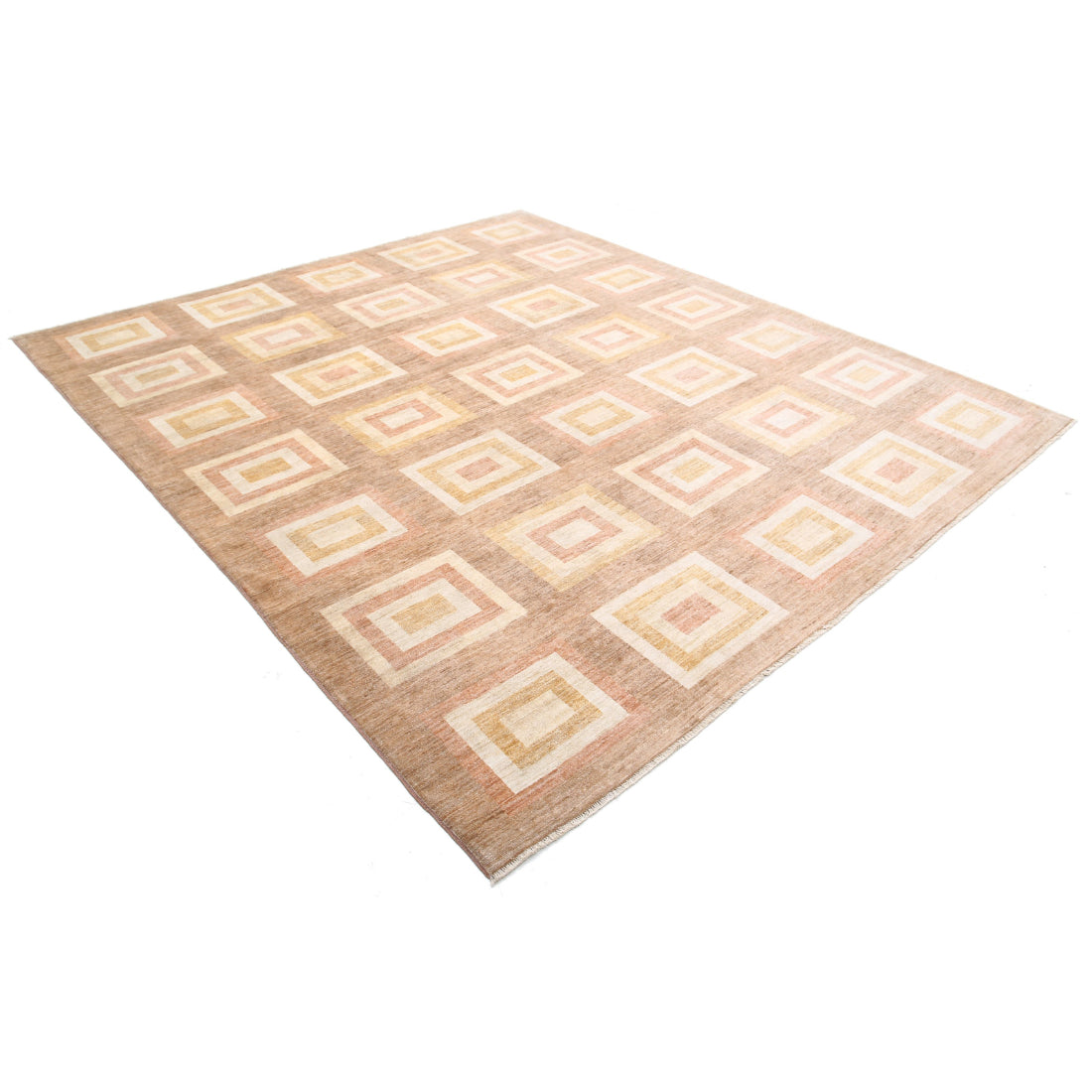 Alfombra de lana Modcar anudada a mano - 8'4'' x 9'4''